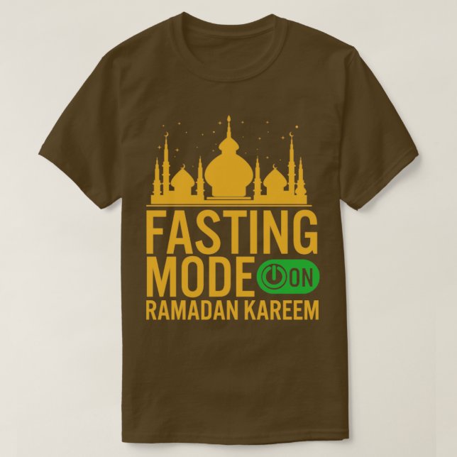 Ramadan fasziniert Mode über glückliche Ramadan-Mu T-Shirt (Design vorne)