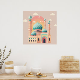 Ramadan-Feier-Wandbild Poster