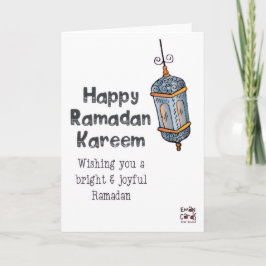 Ramadan - Heiliger Monat Segen Karte