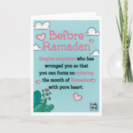 Ramadan - Holy Month Blessings Karte