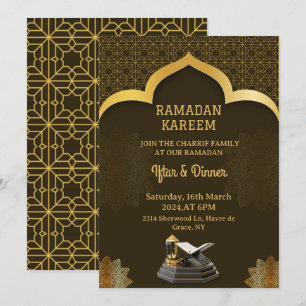 ramadan iftar party 2025 invitation