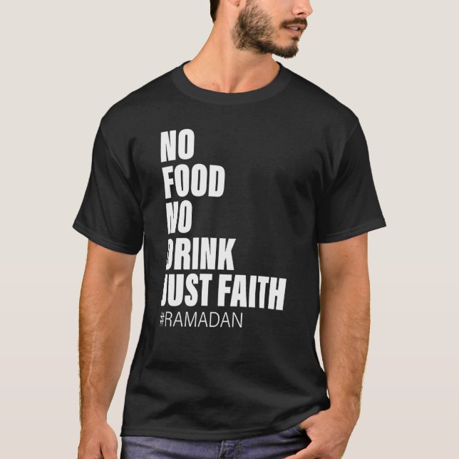 Ramadan Kareem 2023 Islamic Fasting Outfit for Men T-Shirt (Vorderseite)