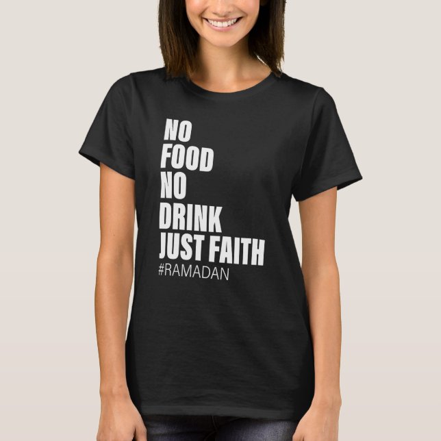 Ramadan Kareem 2023 Islamic Fasting Outfit for Men T-Shirt (Vorderseite)