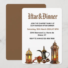 Ramadan Kareem 2025 Iftar Dinner Party Einladung