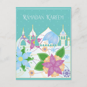 Ramadan KAreem carte postale est ville