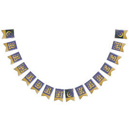 Ramadan Kareem Décor Bannière Drapeaux de Bunting