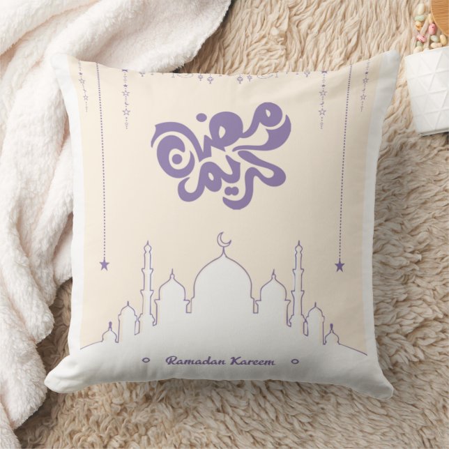 Ramadan Kareem Dekokissen mit Sternen (Decke)