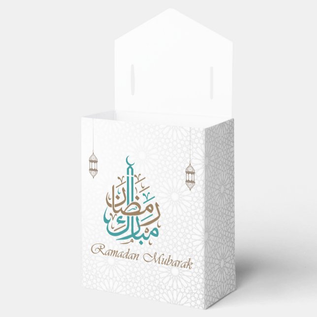 Ramadan Kareem / Eid Mubarak individualisieren Geschenkschachtel (Geöffnet)