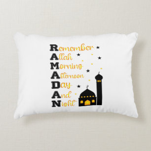 Ramadan Kareem & Eid Mubarak Islamisches Akzentkis Dekokissen