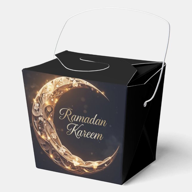 RAMADAN KAREEM FAVOR BOX PERSONALIZED  GESCHENKSCHACHTEL (Vorderseite)