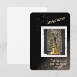 Ramadan Kareem Flat Carte de remerciements