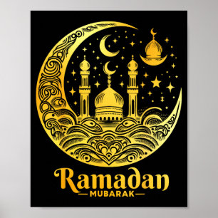 Ramadan Kareem Frohes Fasten Ramadan Mubarak Islam Poster