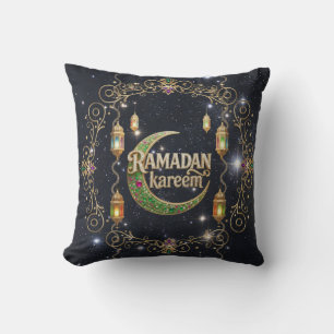 Ramadan Kareem glänzender Himmel Kissen