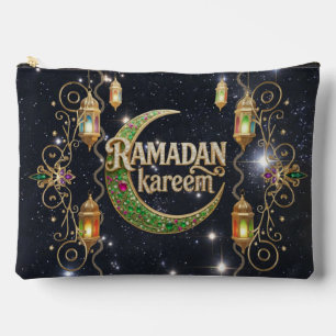 Ramadan Kareem glänzender Himmel Zubehörtasche