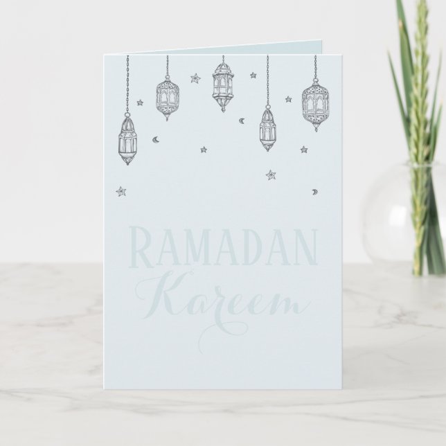 Ramadan Kareem Grußkarte ,Geschenkkarte Karte (Vorderseite)