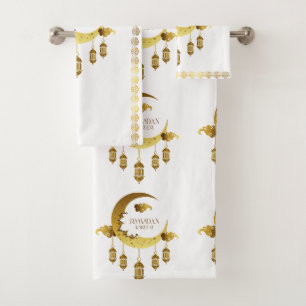 Ramadan Kareem Handtuch-Set Badhandtuch Set