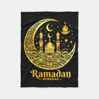 Ramadan Kareem Happy Fasting Ramadan Mubarak Islam Fleecedecke