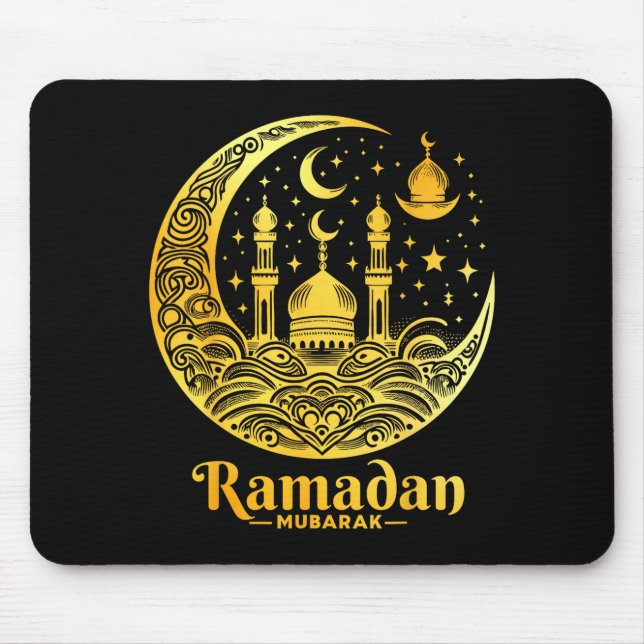Ramadan Kareem Happy Fasting Ramadan Mubarak Islam Mousepad (Vorne)