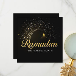 Ramadan Kareem holiday Personalized Card Dankeskarte