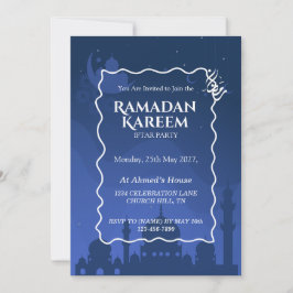 Ramadan Kareem Iftar Invitation Personalized Einladung