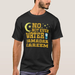 Ramadan Kareem Islamisches Fasten Outfit für Men W T-Shirt