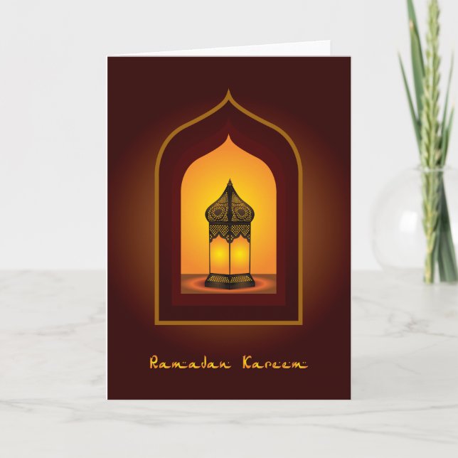 Ramadan Kareem Karte (Vorderseite)