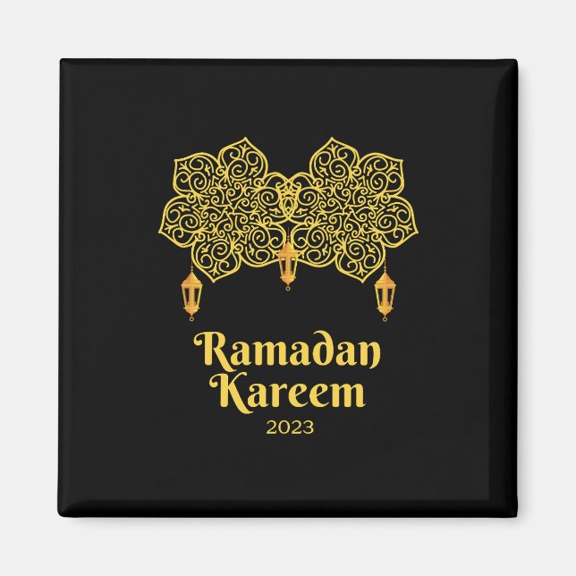 Ramadan Kareem Meaning - Eid Mubarak 2023 Magnet (Vorne)