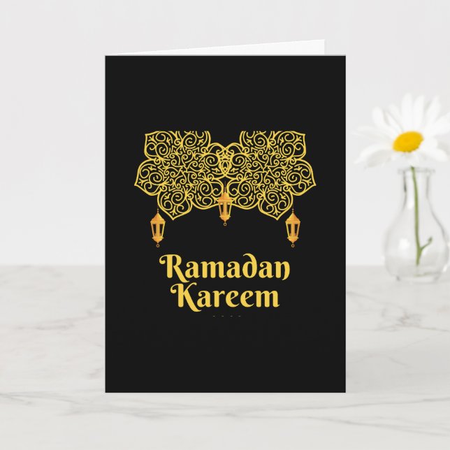 Ramadan Kareem Meaning - Eid Mubarak 2026   Karte (Kleine Pflanze)