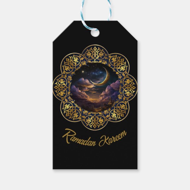 RAMADAN KAREEM MUBARAK 2026 GESCHENKANHÄNGER (Vorderseite)