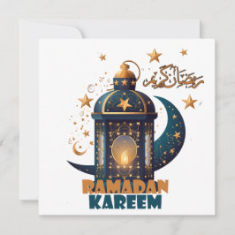 Ramadan Kareem Mubarak Lantern ramadan 2024 Einladung