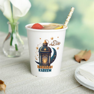 Ramadan Kareem Mubarak Lantern ramadan 2024 Pappbecher