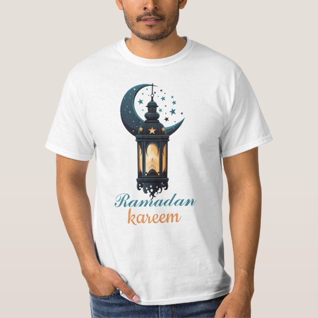 Ramadan Kareem Mubarak Lantern ramadan 2024 T-Shirt (Vorderseite)
