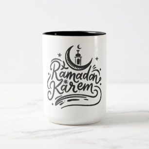 Ramadan Kareem Muslim Fasting Islamischer Heiliger Zweifarbige Tasse