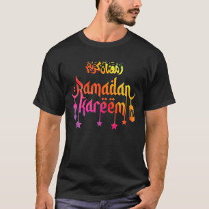 Ramadan Kareem Muslime Eid Man Frau Dies ist mein  T-Shirt