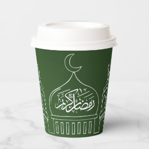 Ramadan Kareem Pappbecher