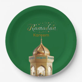 Ramadan Kareem Pappteller