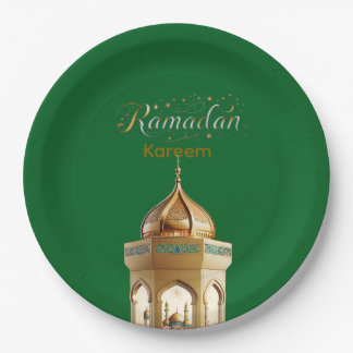 Ramadan Kareem Pappteller