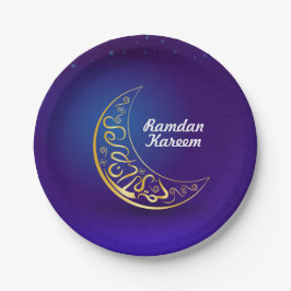 Ramadan Kareem Pappteller