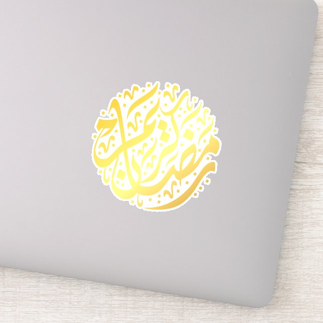 Ramadan Kareem Ramadan Mubarak Aufkleber (Detail)