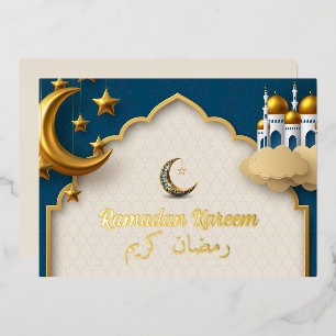 Ramadan Kareem Ramadan Mubarak Folien-Einladung Folieneinladung