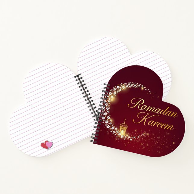 Ramadan Kareem Ramadan Mubarak Notizbuch (Innenseite)