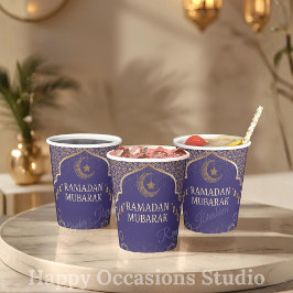 Ramadan Kareem Ramadan Mubarak Paper Cups Pappbecher