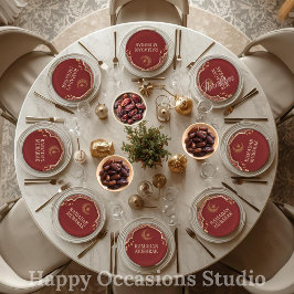 Ramadan Kareem Ramadan Mubarak Paper Plates Pappteller