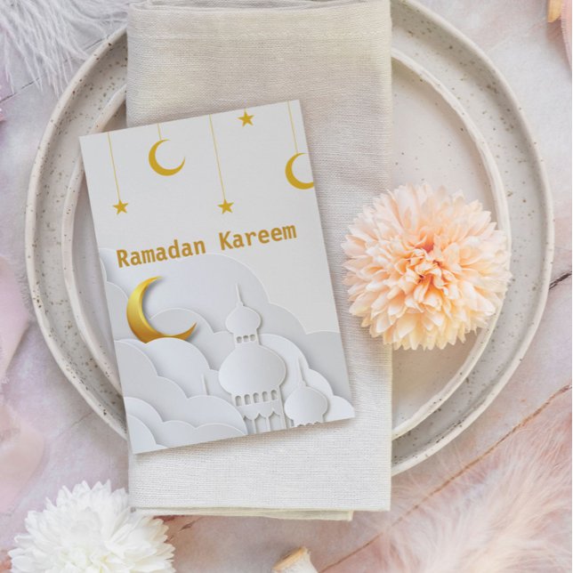 Ramadan Kareem Ramadan Mubarak Postcard Postkarte (Von Creator hochgeladen)