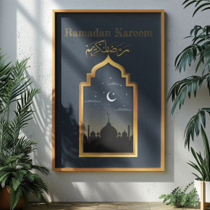 Ramadan Kareem Ramadan Mubarak Poster