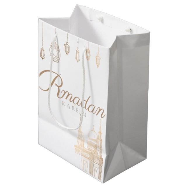 ramadan Kareem sac cadeau pour la célébration (Devant Angle)