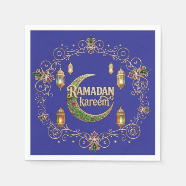 Ramadan Kareem Serviette (Vorderseite)
