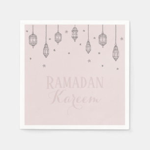 Ramadan Kareem Thema Napkin zum Feiern Serviette