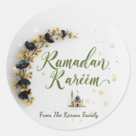 Ramadan Kareem theme gift Sticker for celebration