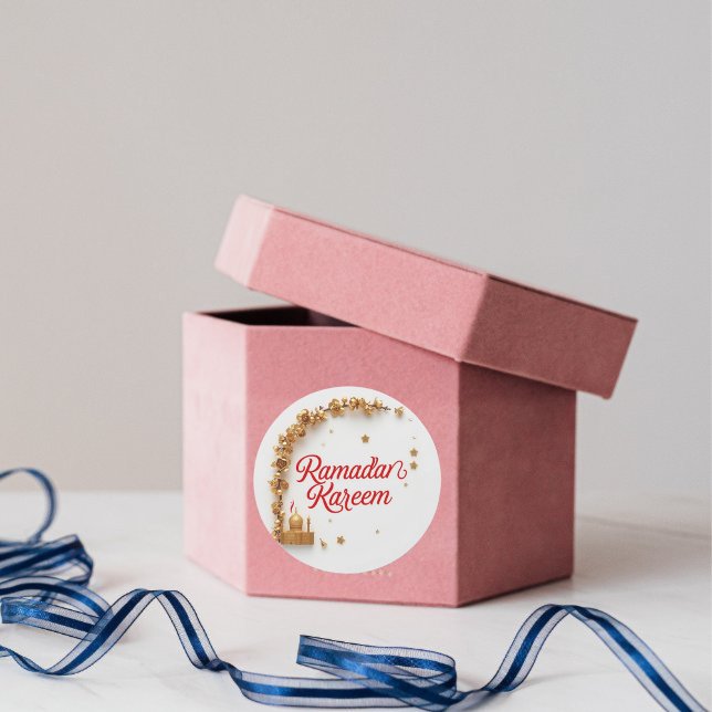Ramadan Kareem theme gift Sticker for celebration  (Von Creator hochgeladen)
